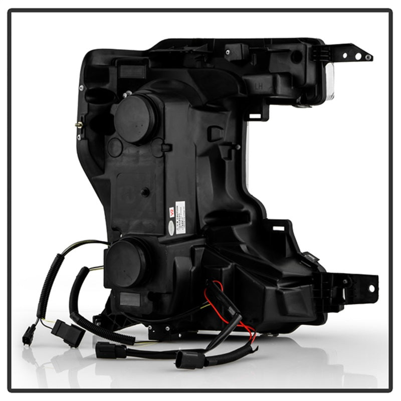 Spyder Signature 20-22 Ford F250/F350 (Halogen) Proj. Headlights - Black (PRO-YD-FS20HALSI-SEQ-BK) SPYDER Headlights  AXOPROS