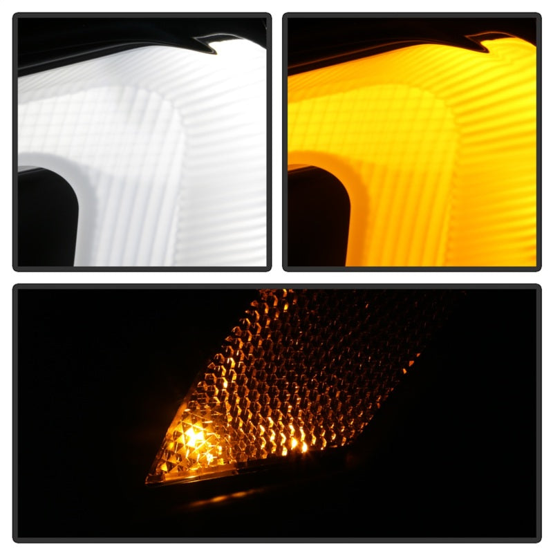 Spyder Subaru Impreza WRX 15-20 Halogen Model Projector Headlights - Black PRO-YD-SWRX15SI-SBSEQ-BK SPYDER Headlights  AXOPROS