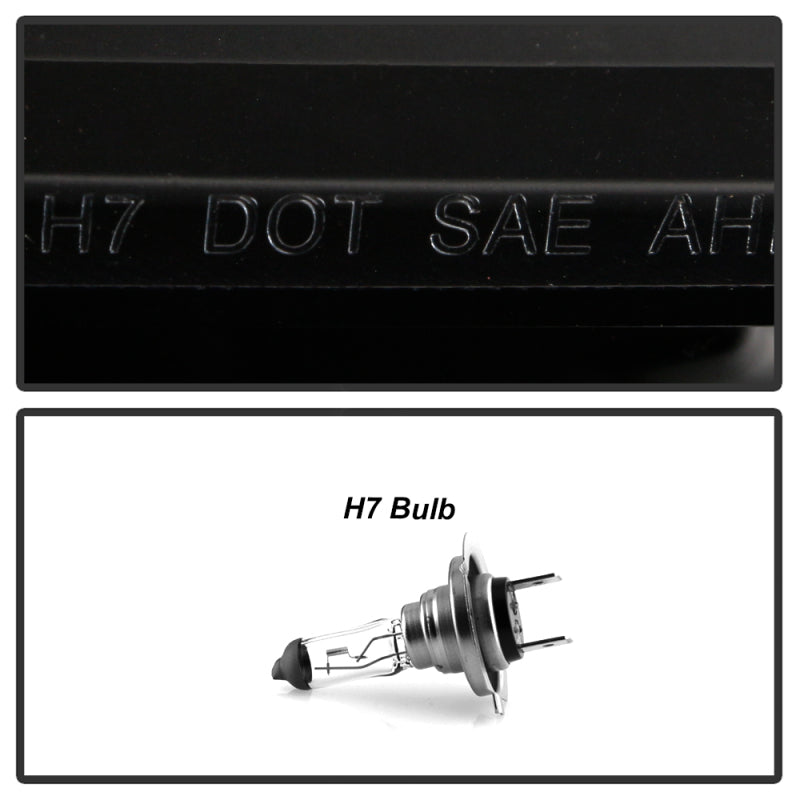 Spyder Subaru Impreza WRX 15-20 Halogen Model Projector Headlights - Black PRO-YD-SWRX15SI-SBSEQ-BK SPYDER Headlights  AXOPROS