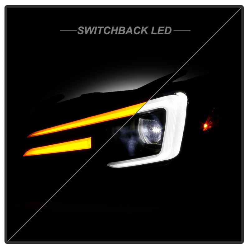 Spyder Subaru Impreza WRX 15-20 LED High-Power LED Headlights-Black PRO-YD-SWRX15LEDAP-SBSEQ-BK SPYDER Headlights  AXOPROS