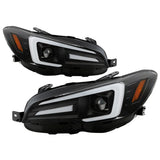 Spyder Subaru Impreza WRX 15-20 LED High-Power LED Headlights-Black PRO-YD-SWRX15LEDAP-SBSEQ-BK SPYDER Headlights  AXOPROS