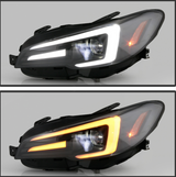 Spyder Subaru Impreza WRX 15-20 LED High-Power LED Headlights-Black PRO-YD-SWRX15LEDAP-SBSEQ-BK SPYDER Headlights  AXOPROS
