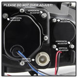 Spyder Subaru WRX 08-09 Projector Headlights - HID Model Only - Black PRO-YD-SWRX08-HID-LBDRL-BK SPYDER Headlights  AXOPROS