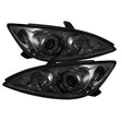 Spyder Toyota Camry 02-06 Projector Headlights LED Halo LED Smoke High H1 Low H1 PRO-YD-TCAM02-HL-SM SPYDER Headlights  AXOPROS