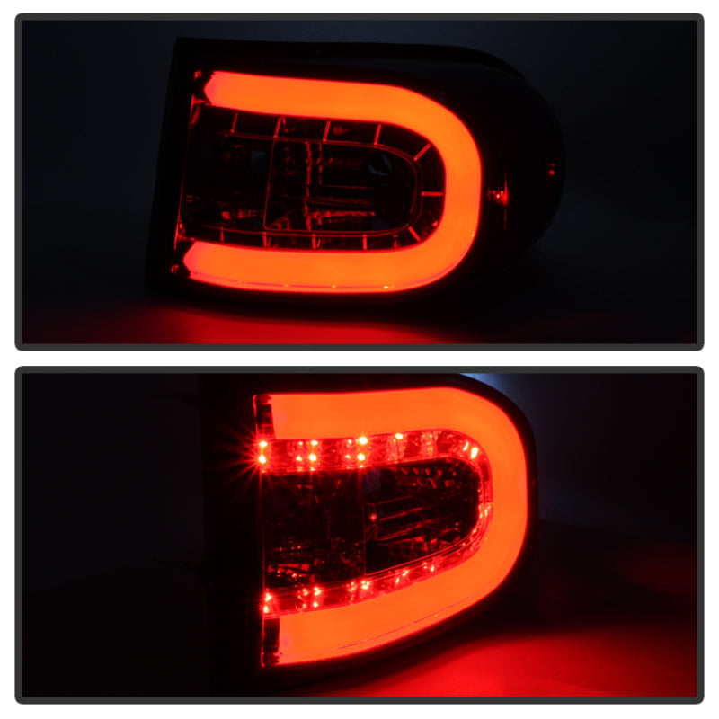 Spyder Toyota FJ Cruiser 07-13 Light Bar LED Tail Lights Smoke ALT-YD-TFJ07-LBLED-SM SPYDER Tail Lights  AXOPROS