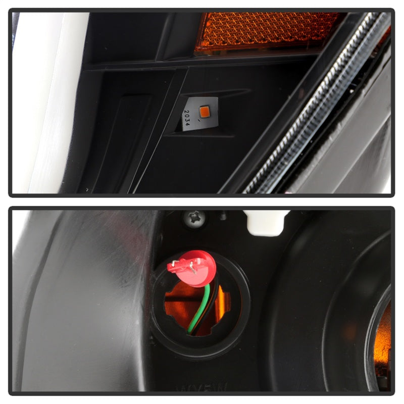 Spyder Toyota Tacoma 05-11 V2 High-Power LED Headlights - Black PRO-YD-TT05PL-BK SPYDER Headlights  AXOPROS