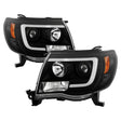 Spyder Toyota Tacoma 05-11 V2 High-Power LED Headlights - Black PRO-YD-TT05PL-BK SPYDER Headlights  AXOPROS