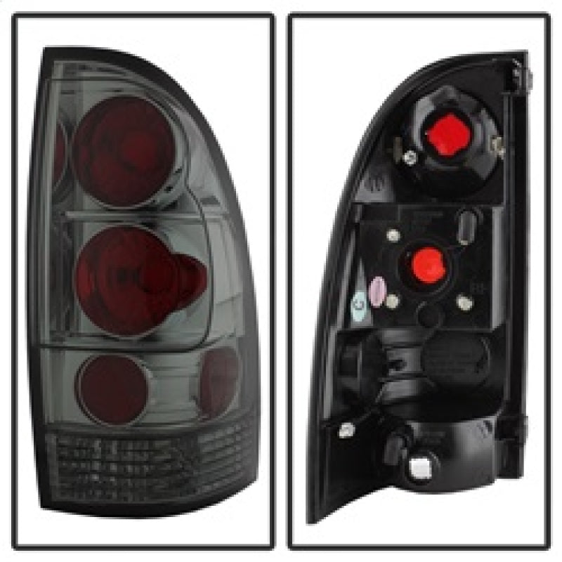 Spyder Toyota Tacoma 05-15 Euro Style Tail Lights Smoke ALT-YD-TT05-SM SPYDER Tail Lights  AXOPROS
