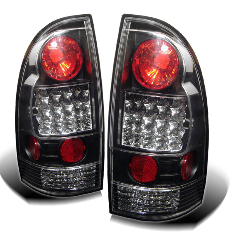 Spyder Toyota Tacoma 05-15 LED Tail Lights Black ALT-YD-TT05-LED-BK SPYDER Tail Lights  AXOPROS