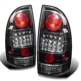 Spyder Toyota Tacoma 05-15 LED Tail Lights Black ALT-YD-TT05-LED-BK SPYDER Tail Lights  AXOPROS