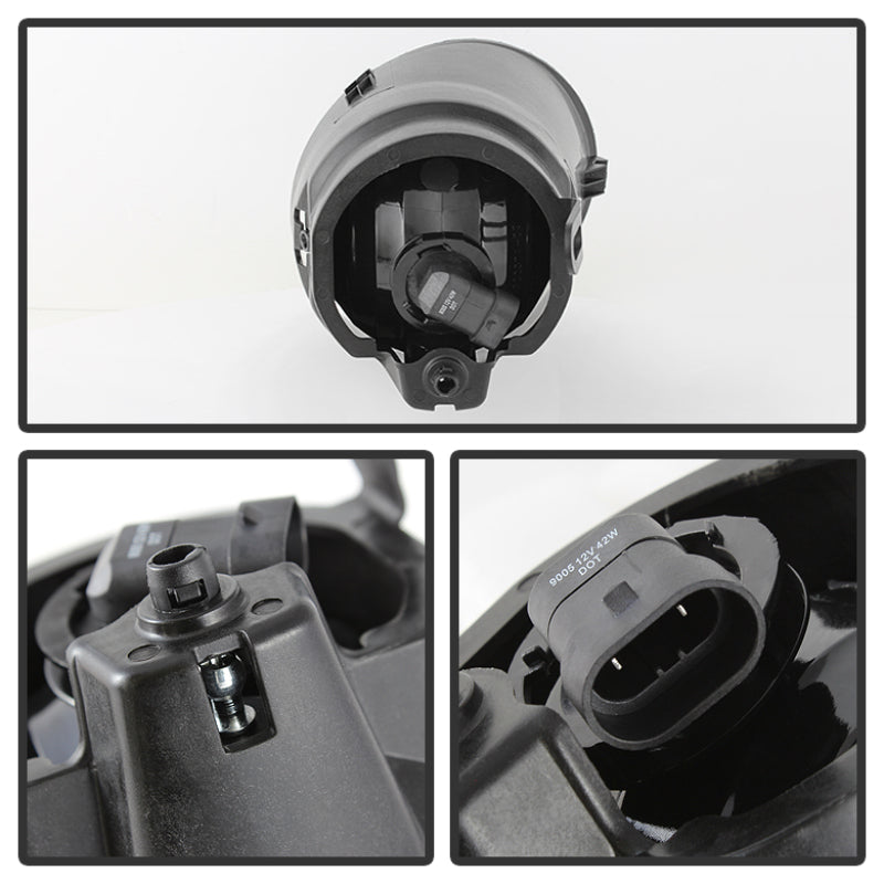 Spyder Toyota Tundra 07-13 All Double Cab/CrewMax OEM Fog Lightsw/swch Smke FL-CL-TTU07-SM SPYDER Fog Lights  AXOPROS