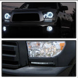 Spyder Toyota Tundra 07-13 Daytime LED Running Lights (XSP-X Model Look)wo/swtch Blk FL-DRL-TTU07-BK SPYDER Daytime Running Lights  AXOPROS