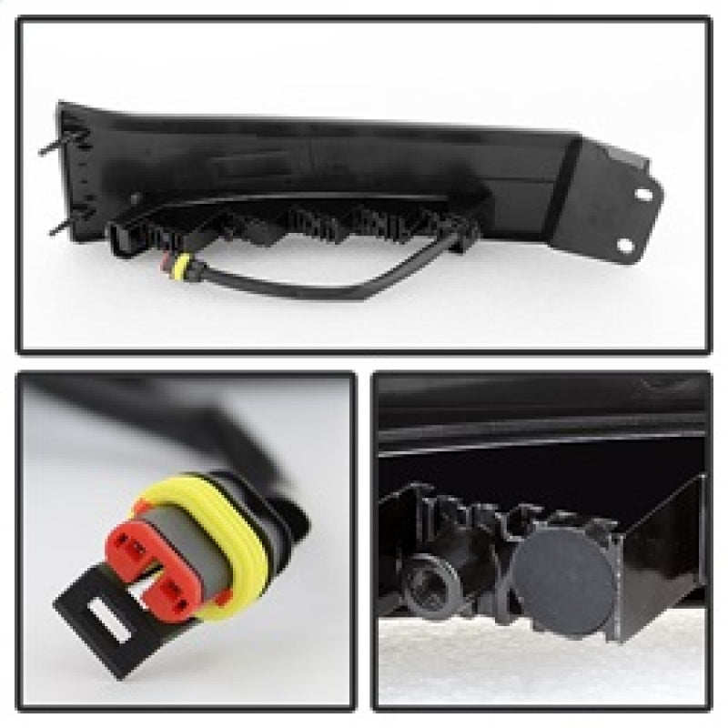 Spyder Toyota Tundra 07-13 Daytime LED Running Lights (XSP-X Model Look)wo/swtch Blk FL-DRL-TTU07-BK SPYDER Daytime Running Lights  AXOPROS