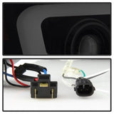 Spyder Toyota Tundra 2014-2016 Projector Headlights Light Bar DRL Black Smoke PRO-YD-TTU14-DRL-BSM SPYDER Headlights  AXOPROS