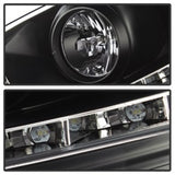 Spyder Volkswagen GTI 06-09/Jetta 06-09 Xenon/HID Model Only - DRL Black PRO-YD-VG06-HID-DRL-BK SPYDER Headlights  AXOPROS