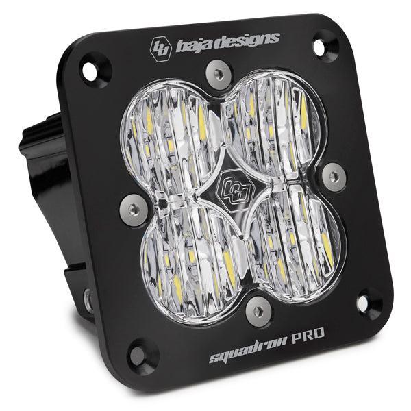 Squadron Pro Black Flush Mount LED Auxiliary Light Pod Baja Designs Auxiliary Light  AXOPROS