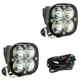 Squadron Pro Black LED Auxiliary Light Pod Pair Baja Designs Auxiliary Light  AXOPROS