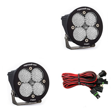 Squadron-R Pro Black LED Auxiliary Light Pod Pair Baja Designs Auxiliary Light  AXOPROS