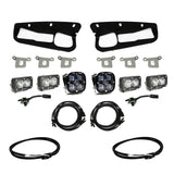 Squadron SAE/Dual S2 Sport Steel Bumper Fog Pocket Light Kit Baja Designs Fog Light Kit  AXOPROS