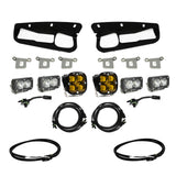 Squadron SAE/Dual S2 Sport Steel Bumper Fog Pocket Light Kit Baja Designs Fog Light Kit  AXOPROS