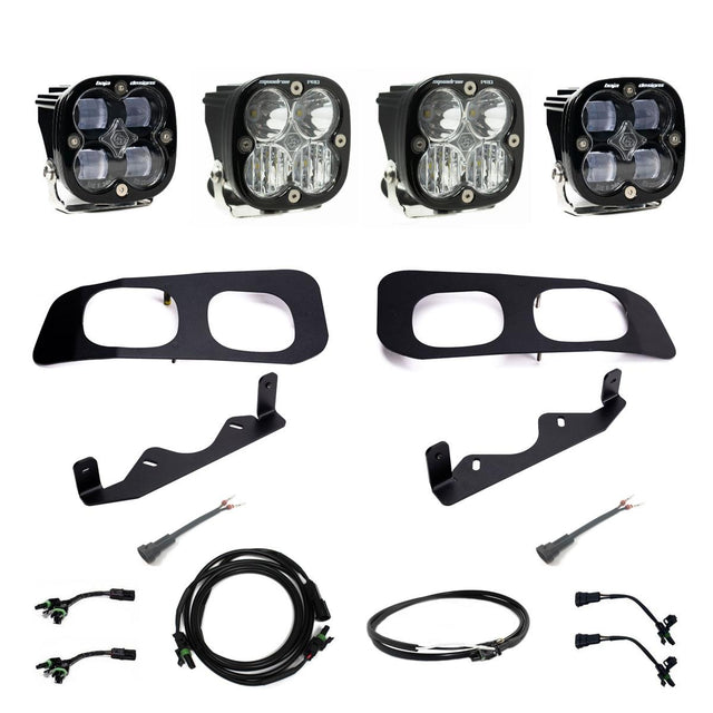 Squadron SAE/Squadron Pro Dual Fog Pocket Light Kit Baja Designs Fog Light Kit  AXOPROS