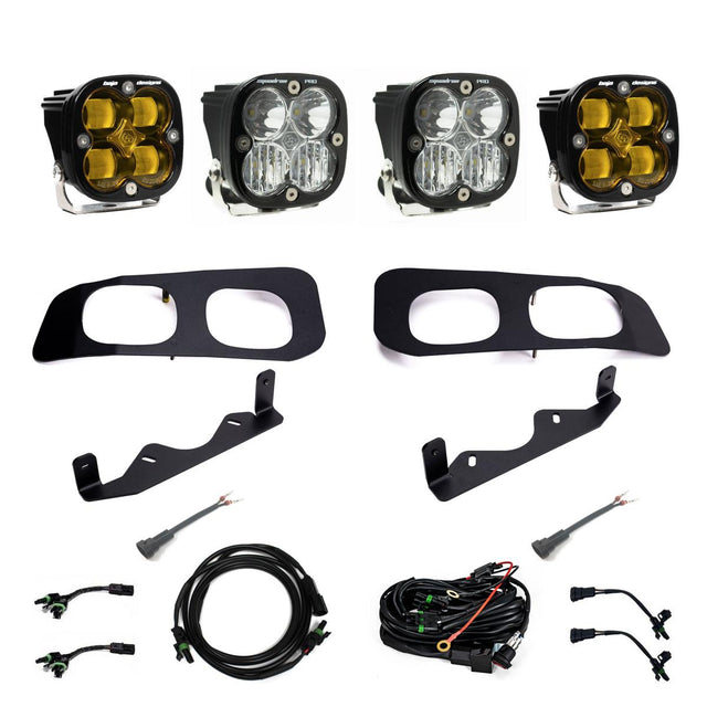 Squadron SAE/Squadron Pro Dual Fog Pocket Light Kit Baja Designs Fog Light Kit  AXOPROS