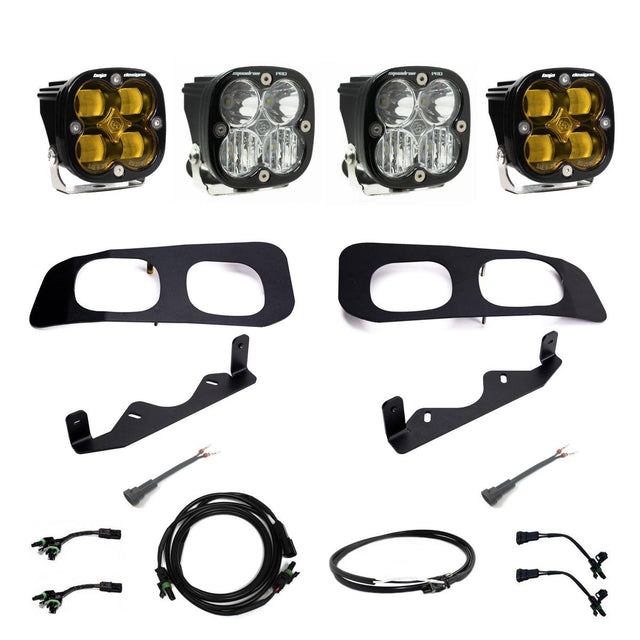 Squadron SAE/Squadron Pro Dual Fog Pocket Light Kit Baja Designs Fog Light Kit  AXOPROS