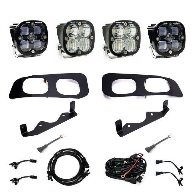 Squadron SAE/Squadron Sport Dual Fog Pocket Light Kit Baja Designs Fog Light Kit  AXOPROS