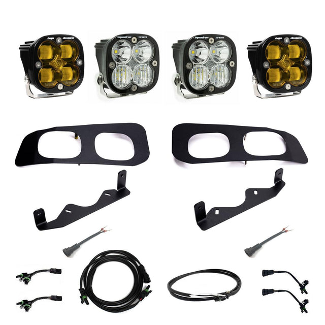 Squadron SAE/Squadron Sport Dual Fog Pocket Light Kit Baja Designs Fog Light Kit  AXOPROS