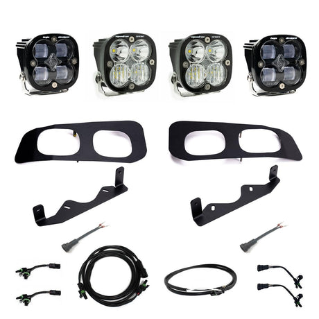 Squadron SAE/Squadron Sport Dual Fog Pocket Light Kit Baja Designs Fog Light Kit  AXOPROS