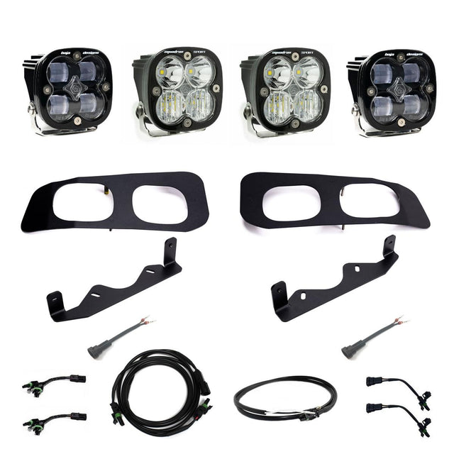 Squadron SAE/Squadron Sport Dual Fog Pocket Light Kit Baja Designs Fog Light Kit  AXOPROS
