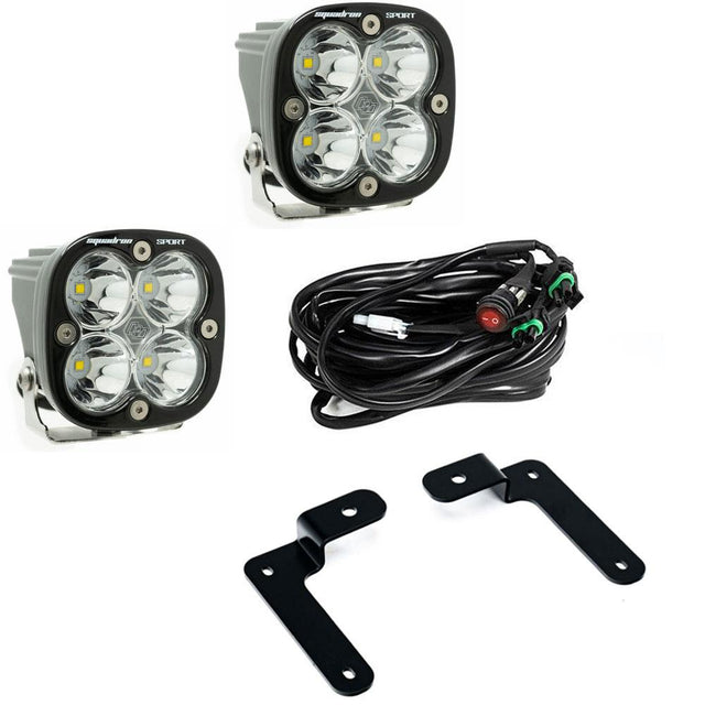 Squadron Sport A-Pillar Light Kit Baja Designs Auxiliary Light  AXOPROS