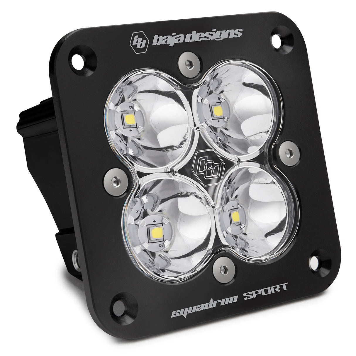 Squadron Sport Black Flush Mount LED Auxiliary Light Pod Baja Designs Auxiliary Light  AXOPROS
