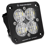 Squadron Sport Black Flush Mount LED Auxiliary Light Pod Baja Designs Auxiliary Light  AXOPROS