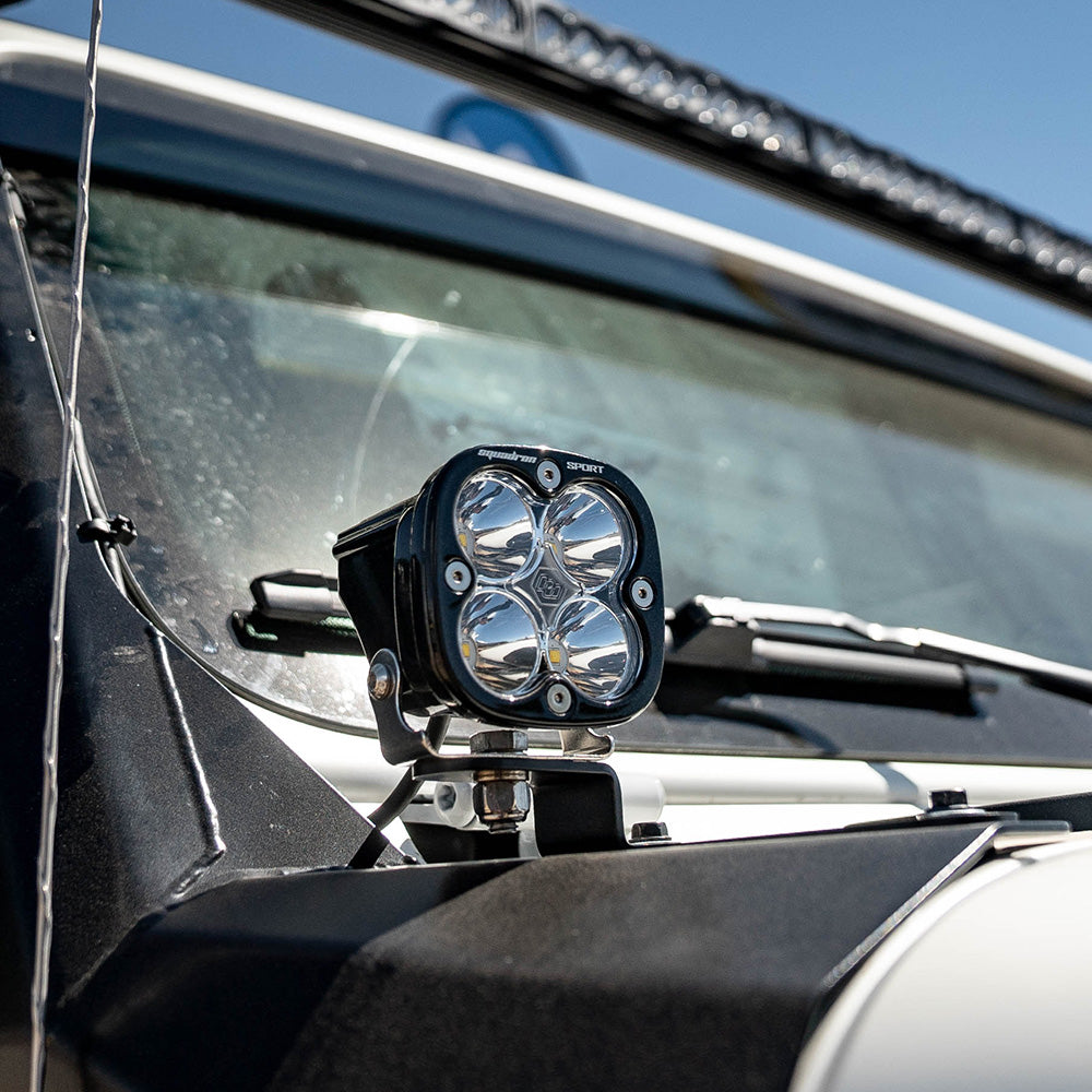 Squadron Sport Black LED Auxiliary Light Pod Pair Baja Designs Auxiliary Light  AXOPROS