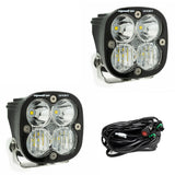 Squadron Sport Black LED Auxiliary Light Pod Pair Baja Designs Auxiliary Light  AXOPROS