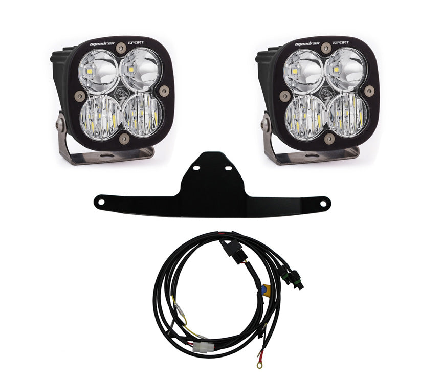 Squadron Sport Frame Mount Light Kit Baja Designs Auxiliary Light  AXOPROS