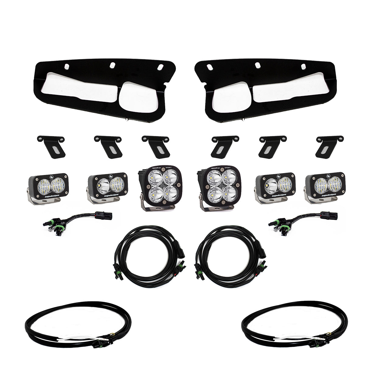 Squadron Sport/S2 Sport Fog Pocket Light Kit Baja Designs Fog Light Kit  AXOPROS