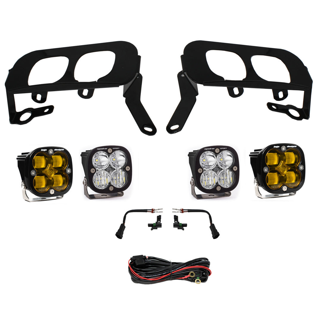 Squadron Sport/SAE Dual Fog Pocket Light Kit Baja Designs Fog Light Kit  AXOPROS