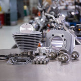 S&S Cycle 00-21 Sportster Models 883cc to 1200cc Hooligan Kit - Silver S&S Cycle Piston Sets - Powersports  AXOPROS