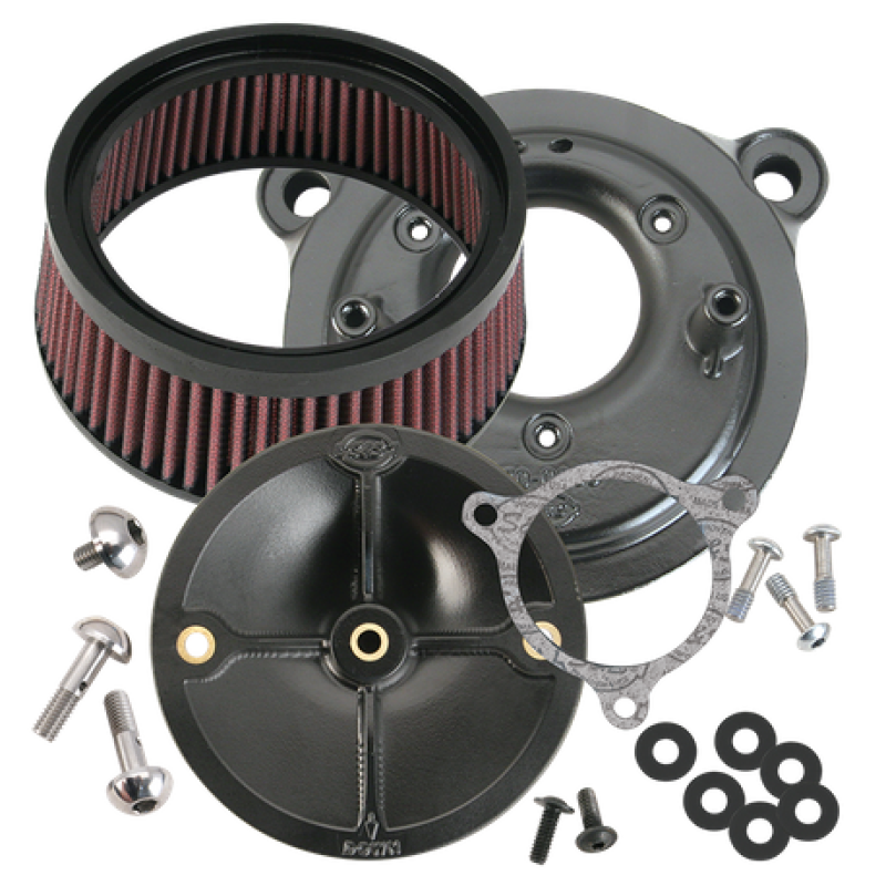 S&S Cycle 08-16 Tri-Glide & CVO Models Stealth Air Cleaner Kit w/o Cover S&S Cycle Air Intake Components  AXOPROS