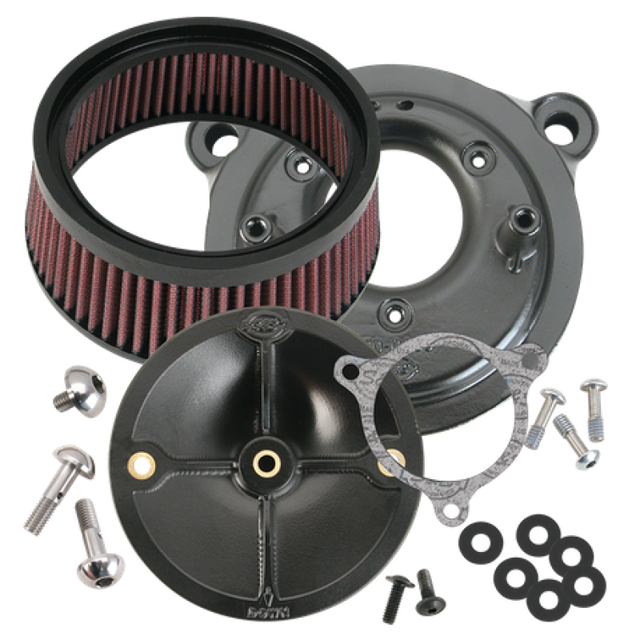 S&S Cycle 08-16 Tri-Glide & CVO Models Stealth Air Cleaner Kit w/o Cover S&S Cycle Air Intake Components  AXOPROS