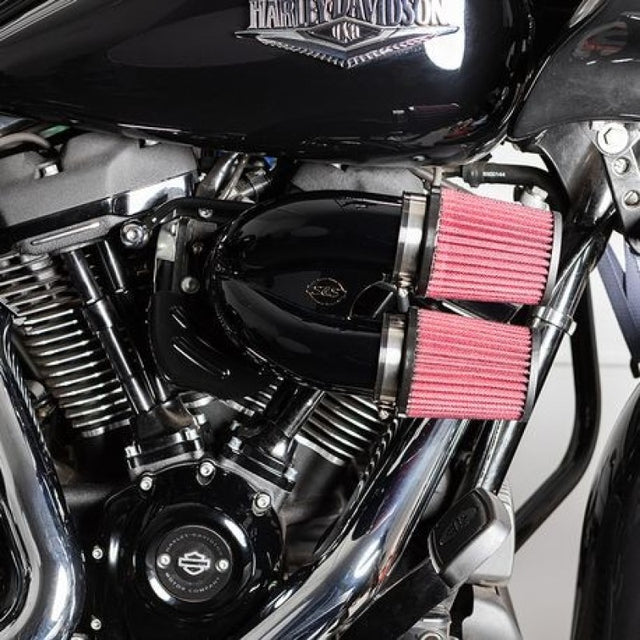 S&S Cycle 17-21 M8 Models Intake Runner Induction Kit - Gloss Black S&S Cycle Air Intake Components  AXOPROS