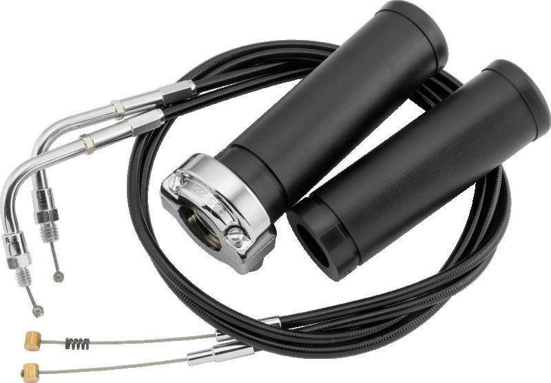 S&S Cycle 1in Handlebars 2-Cable Throttle Assembly Cable - 36in S&S Cycle Handlebars  AXOPROS