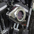 S&S Cycle 2007+ XL Models Stealth Air Stinger w/ Chrome Teardrop S&S Cycle Air Intake Components  AXOPROS