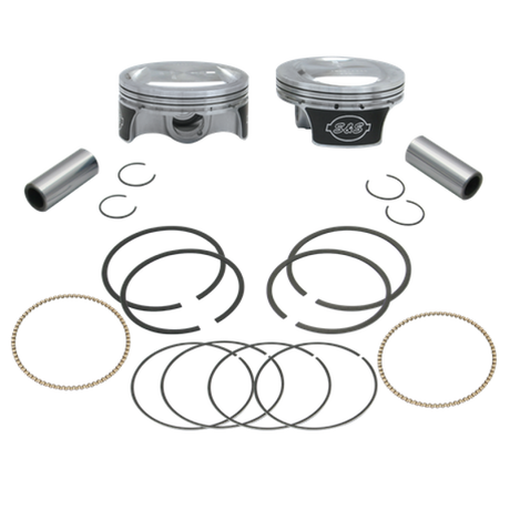 S&S Cycle 2017+ M8 Models 4.320in Bore Piston Ring Set - 2 Pack S&S Cycle Piston Rings  AXOPROS