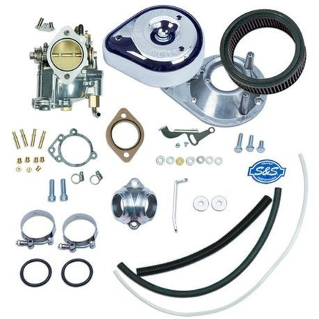 S&S Cycle 66-78 BT Models Super E Carburetor Kit - Standard Tanks S&S Cycle Carburetor Rebuild Kits  AXOPROS