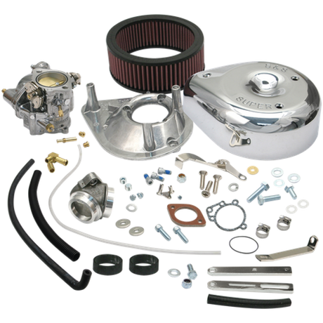 S&S Cycle 79-84 BT Models Super E Carburetor Kit -Standard Tanks S&S Cycle Carburetor Rebuild Kits  AXOPROS