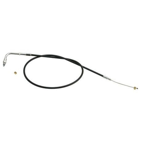 S&S Cycle 81-95 HD 36in Threaded Throttle Cable - Open Side S&S Cycle Throttle Cable  AXOPROS