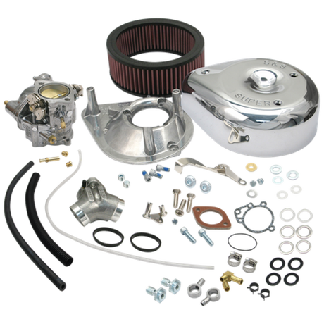 S&S Cycle 91-03 Sportster Super E Carburetor Kit S&S Cycle Carburetor Rebuild Kits  AXOPROS